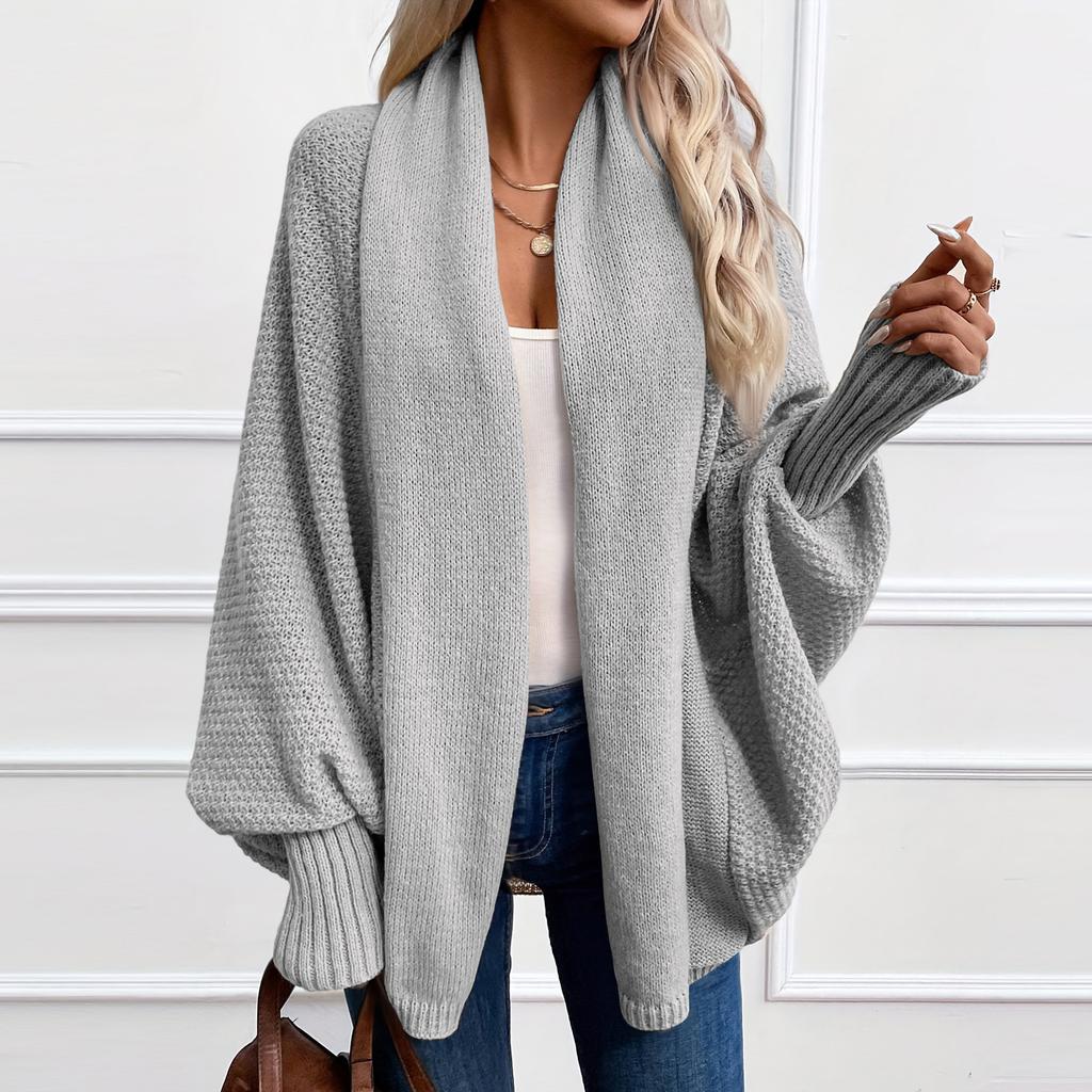 Womens Oversized Cardigan Sweaters Open Front Knit Casual Long  Sleeve Fall Sweater Coats
