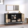 VidaXL Black Buffet 105x30x65 Cm Engineered Wood, Cabinet, Side Cabinet, Storage Cabinet, Cabinets, Cupboard, 352119