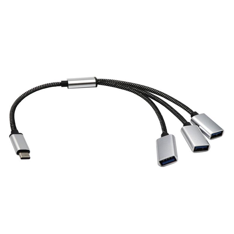 Typ-C Dual Buchse Verlängerung: Handy-/Tablet-Splitter