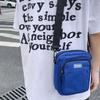 Nylon Canvas Crossbody Bag Square Sports Phone Bag Simple Men's Shoulder Bag Business