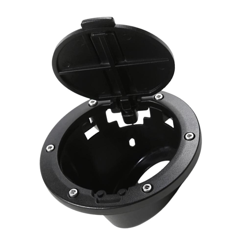 Aluminium Car Gas Cap Fuel Filler Tank Cover For Jeep Wrangler JK JKU 2/4Doors 2007 2008 2009 2010 2011 2012 2013 2014 2015-2018