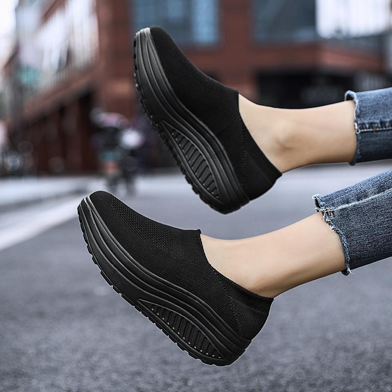 Women Shoes Summer Weave Sneakers Super Light Comfortable Shoes Female Mesh Breathable Sneakers
