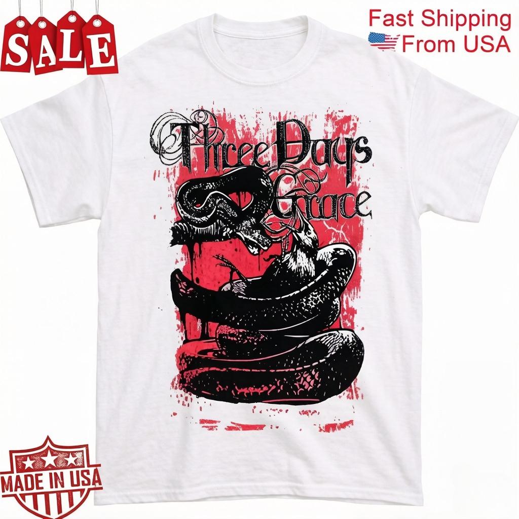 

Three Days Grace Gift for Fans Unisex All Size Shirt Luxury Unisexs Clothing Cheap Clothing Y2k Clothes Unisex 2XL