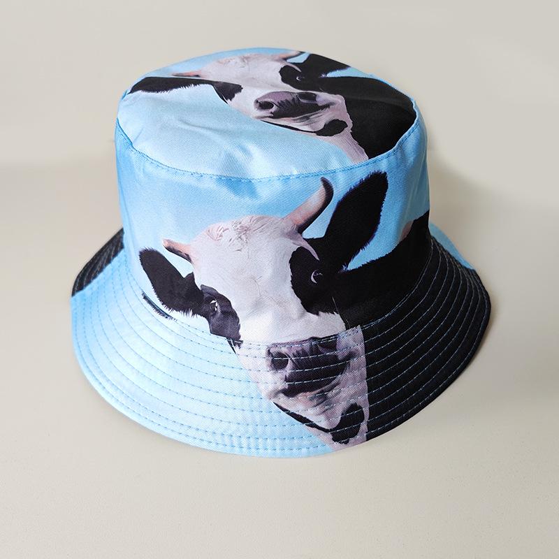 Graffiti Fisherman Hat: Retro, Double-Sided Sun Protection for Men & Women - All-Match Hip-Hop Bucket Style