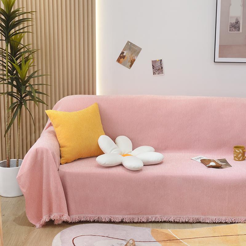 

Однотонное мягкое трикотажное одеяло, защитное покрытие для дивана, прочное гладкое бархатное одеяло для кровати, защитный чехол для путешествий 180x130cm