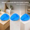 Bedpan Easy to Clean Polymeric Sleek for Bedridden Patients, Elderly