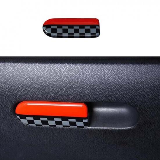 Co-Pilot JCW-Style Storage Box Handle Cover Trim Fit For Mini Cooper Clubman F54