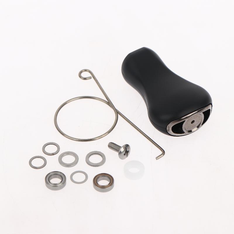 Fishing Reel Handle Knob Kit With Bearings And Screws Fishing Reel Rubber Grip Knob Replace Accessories