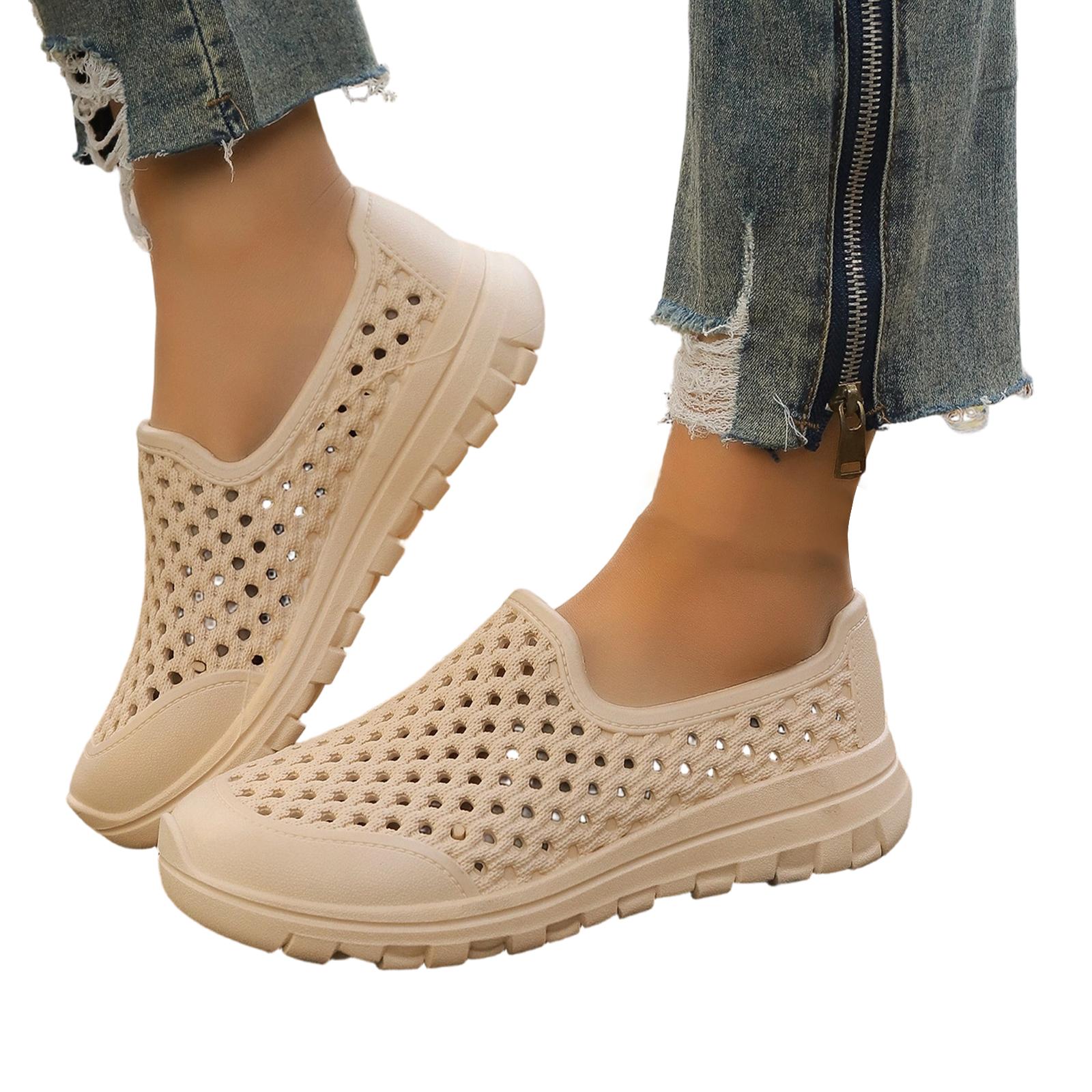 

Women s Summer Sandals Comfortable Casual Soft Stylish Women s Shoes Mesh Flat Sandals, Suitable for Walking 36