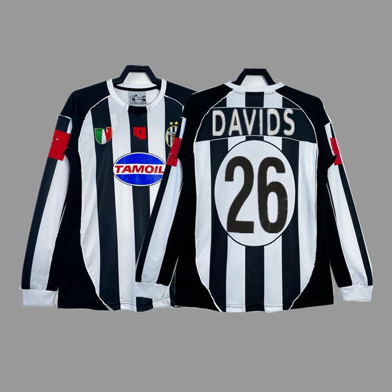 Vintage Jersey Football Jersey Juventus Piero Baggio Zidane Pirlo Buffon Nedved Tracksuit