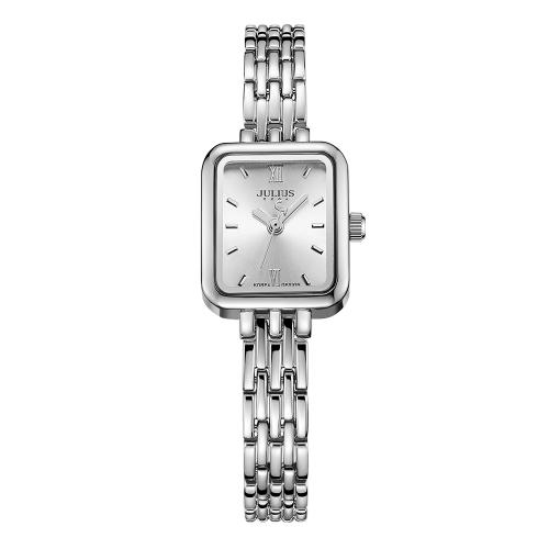 [JULIUS] Мини-квадратные женские металлические часы JULIUS JA-771 JA-771A