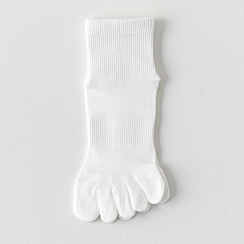 

Носки с пятью пальцами, Женские короткие носки из чистого хлопка, Антибактериальные и против грибка стопы, Сетчатые дышащие носки до середины икры с пальцами, Женские носки с раздельными пальцами 1 pair