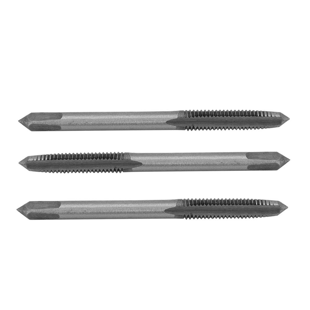 3PcsCelsiusSet M3CelsiusM4CelsiusM5 Bearing Steel Hand Thread Tap Screw Taps Tool(M3)