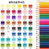 Colored Pencils Set for Kids and Perfect for Beginners and Soft Gift Includes Pencil Sharpener 48-Color Oil-Based Adults, Professionals, Cores, Set,