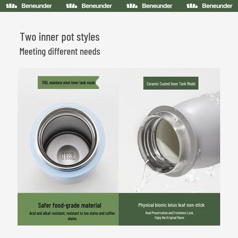 beneunder 316 Stainless Steel Insulated Cup