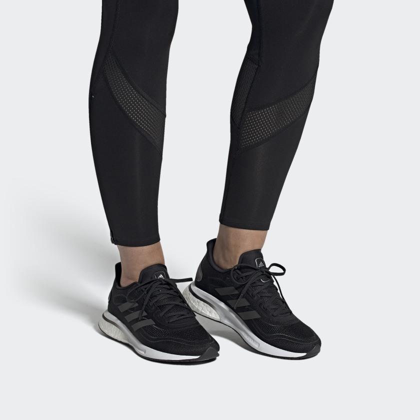 New Adidas Supernova Core Black Women's EG5420