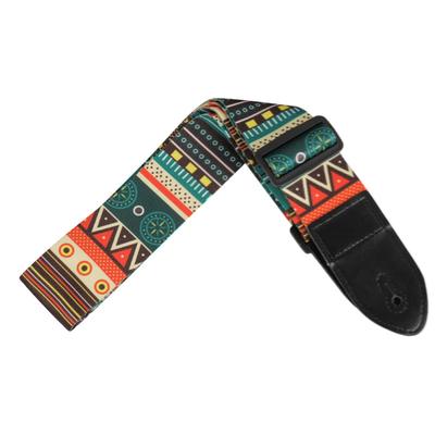 Electric Guitar Polyester Straps Ethnic Style Ballad Acoustic Guitars Bass Belt Musical Instrument Accessory