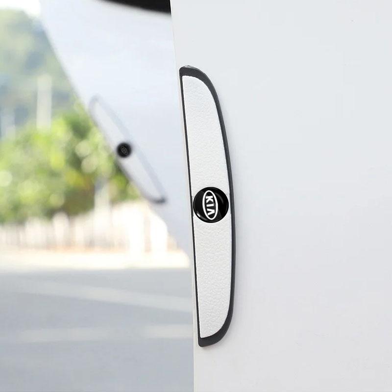 4Pcs Car Door Anti-Collision Strip Rearview Mirror Protection Sticker For Kia Sauer CUB CEED Cerato Forte K8 K900 Optima Picanto RIO