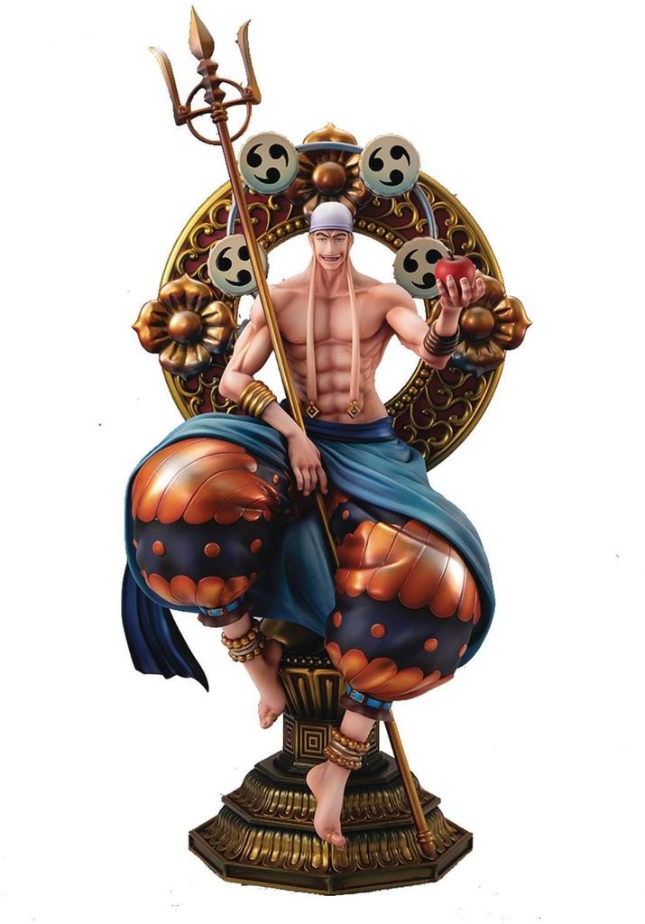MegaHouse One Piece Portrait of the the One and Only God of Skypiea Enal Figure - - NEO-Maximum - Pirate, - Collector's