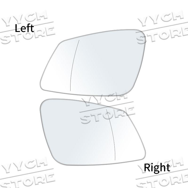 For F01 F02 F07 F10 F11 F18 E60 Car Side Rearview Mirror Glass Left Right Heated Wide Angle Mirror 51167251584 51167251583
