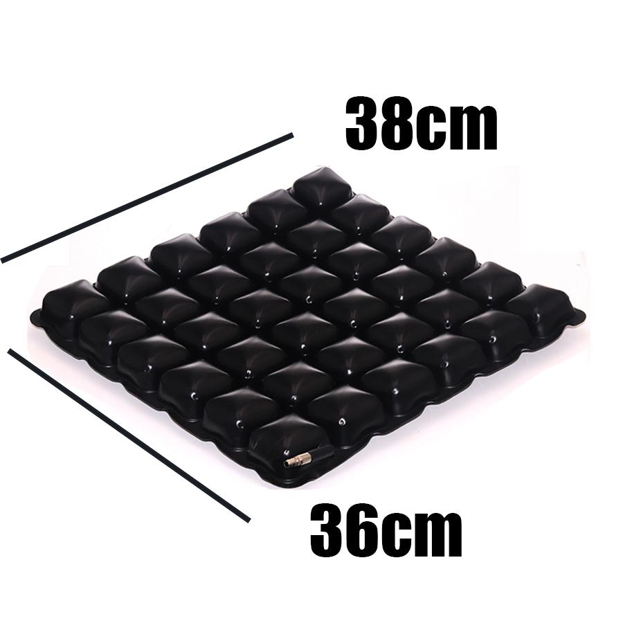 

43x43cm Motorcycle Pad Shockproof Comfortable Breathable Passenger Air Seat Cushion Universal Inflatable Cover Mat Accessories 36x38cm Cushion