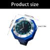 All Weather Resistant Motorcycle Dashboard Gauge Time Display Device Metal Octagonal Clock Simple Installation Design