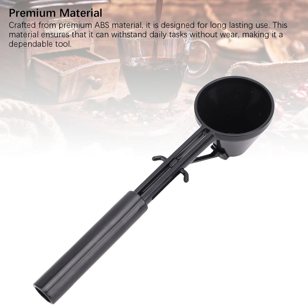 Measuring Scoop Funnel Anti Spill Scoop with Funnel for Ground Coffee Reusable Coffee Pods Protein Powder