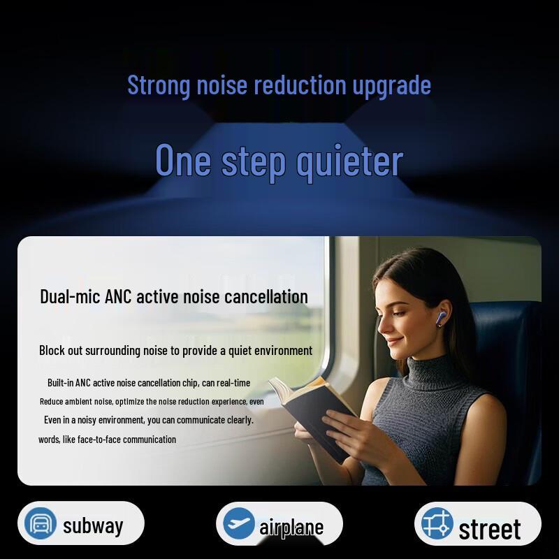 aigo TU01A In-ear Bluetooth Earbuds with ANC