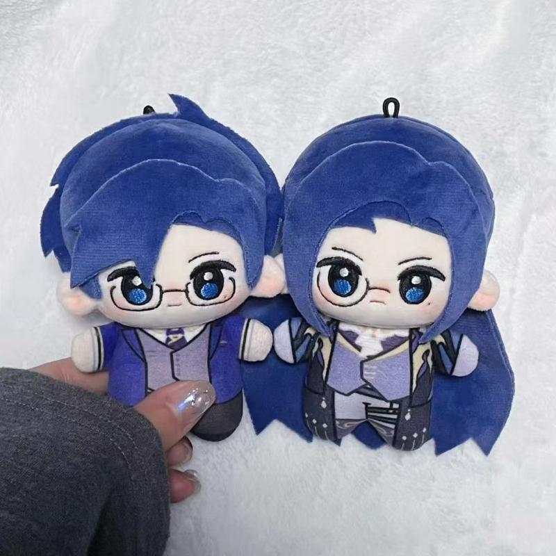 Honkai: Star Rail Spiel Fu Xuan 10cm Plüschpuppen-Set Stofftier Schlüsselanhänger Anhänger Niedliches Sammlerstück Fan-Geschenk Dekoration Zubehör 10cm