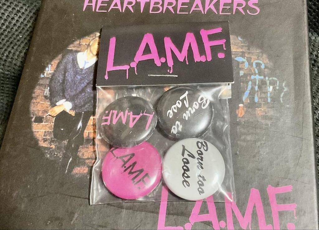 [USED] LAMF-DEFINITIVE EDITION 4CD BOX specification with tin badge
