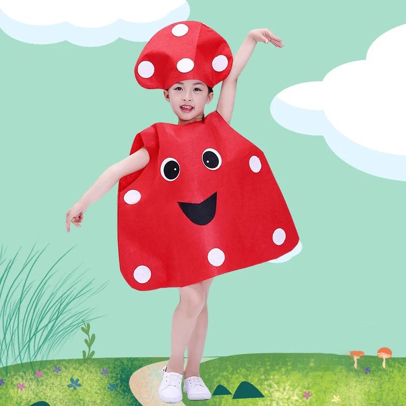 Kids Costumes Adorable Fruit & Vegetable Outfits for Boys & Girls - Strawberry Grape & Assorted Designs for Stage Performances