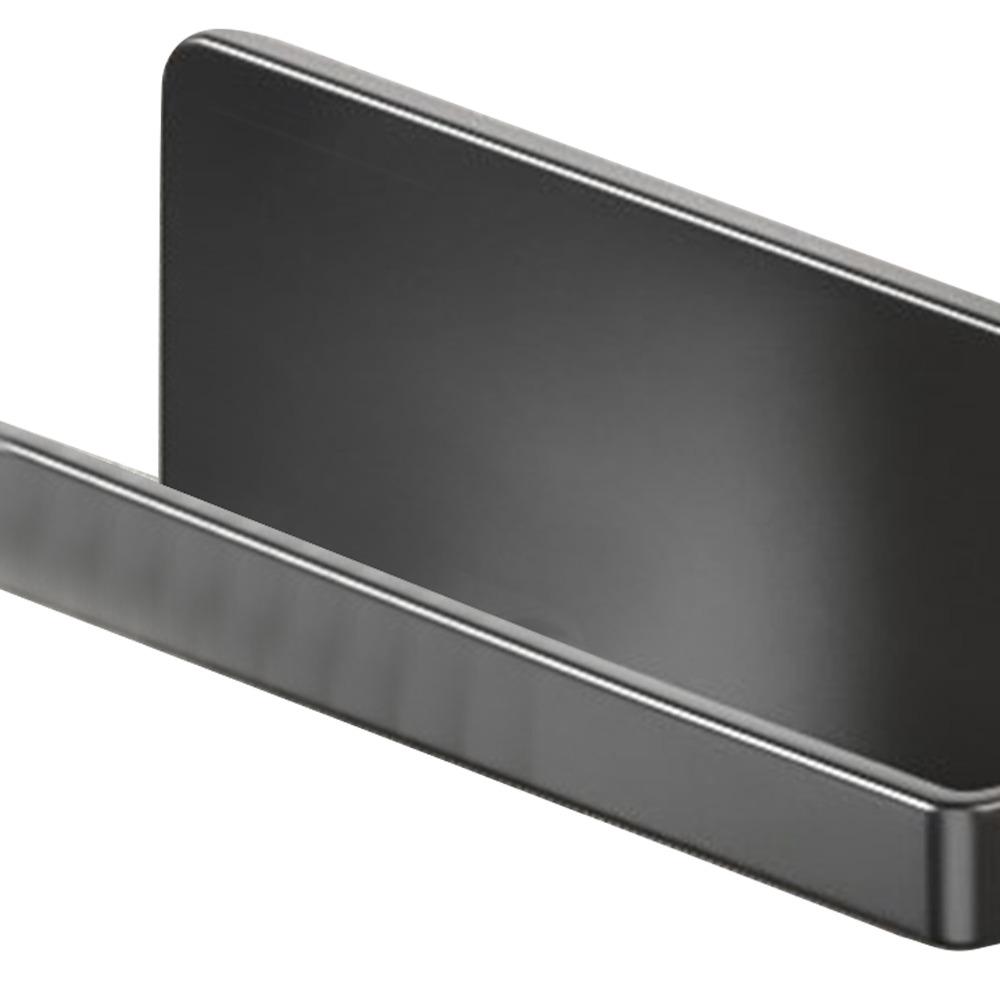 Iron Paper Towel Holder Gray Tissue Roll Holder Durable Kitchen Towel Rack Space Saving