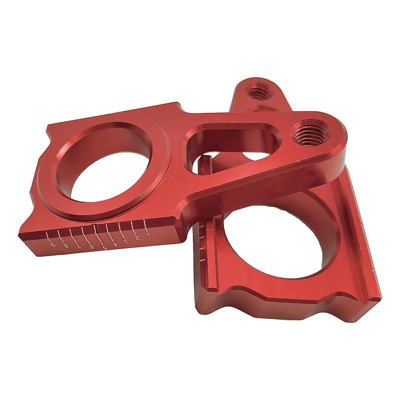 Motorcycle CNC Rear Axle Block Chain Adjuster For Honda CR 125 250 CRF250R CRF450R CRF 250R 250X 250RX 450R 450X 450RX 450L R RX