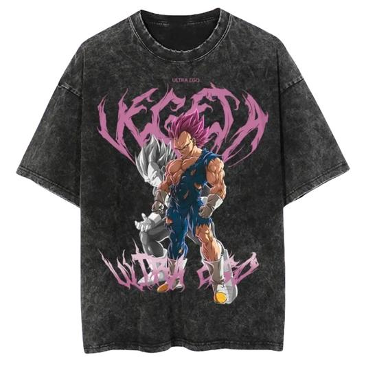 Unisex Oversized Washed Dragon Ball Anime Parentchild Tshirt Man Women Short Sleeve Streetwear Loose Casual Summer Yk