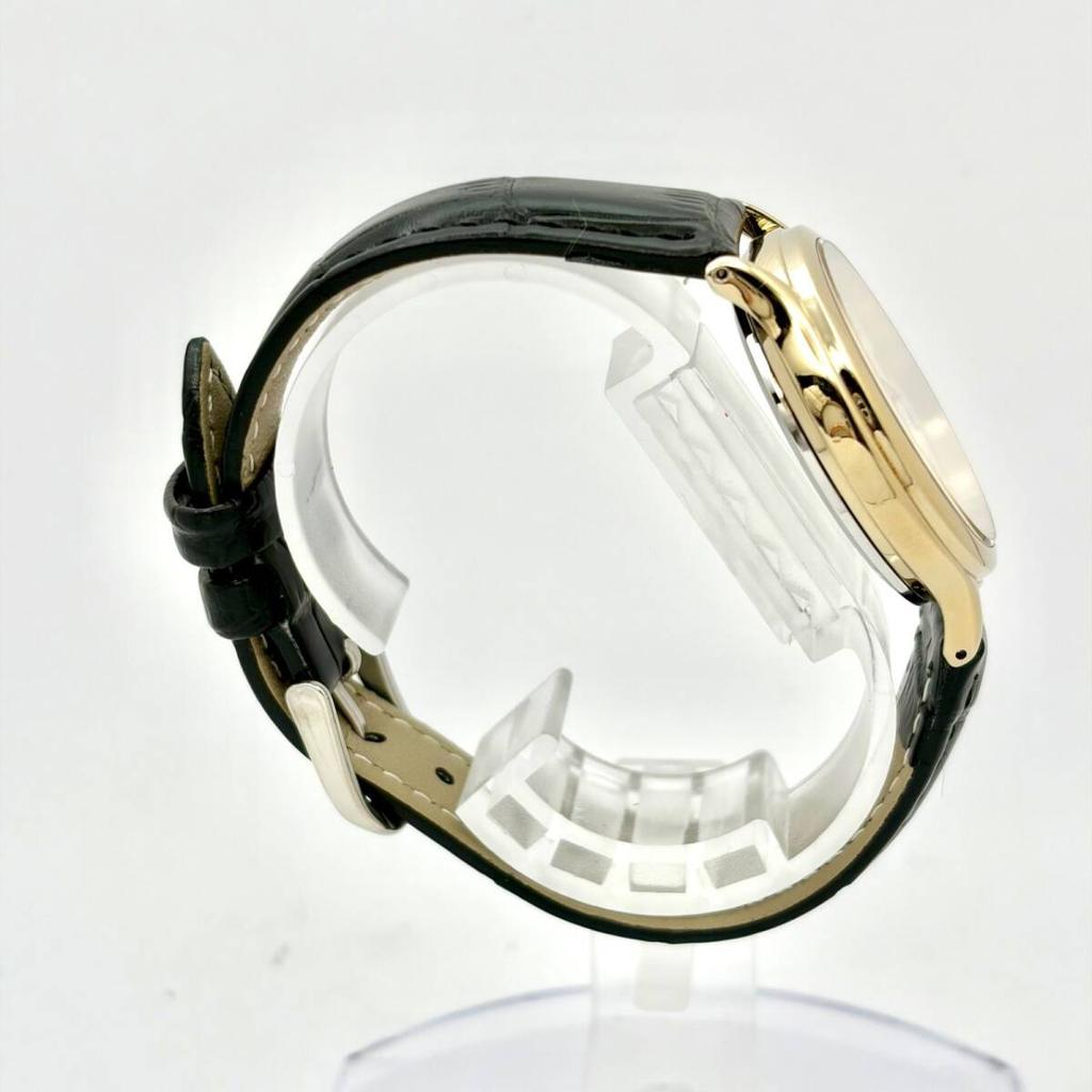 SEIKO Watch Gold Date 750320 New Strap [Excellent Condition/ New Battery] Men's 7N42-0CX0