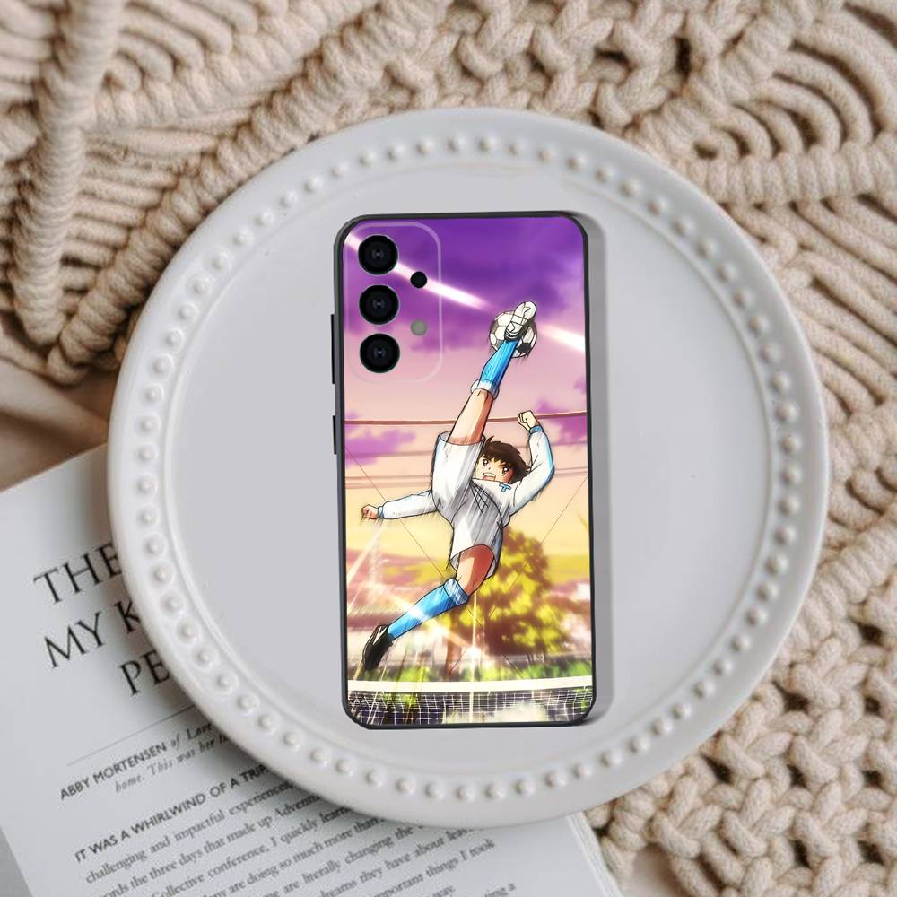 Аниме C-Captain T-TsubasaS Чехол для телефона Samsung Galaxy A73,31,32,72,41,53,52,71,22,5G,Note,J7,8,9 Мягкий Черный Чехол SamsungA12