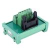 Placa Breakout PLC IDC10P Bloco Terminal Adaptador de Sinal Moard Módulo Adaptador PLC