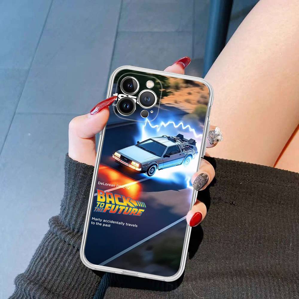 Back To The Future For IPhone 17 Air 16 Pro Max 15 14 13 12 11 Plus Phone Case