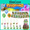 My Singing Monster Party Banner Set With Monster Balloons For Birthday Celebration Decor