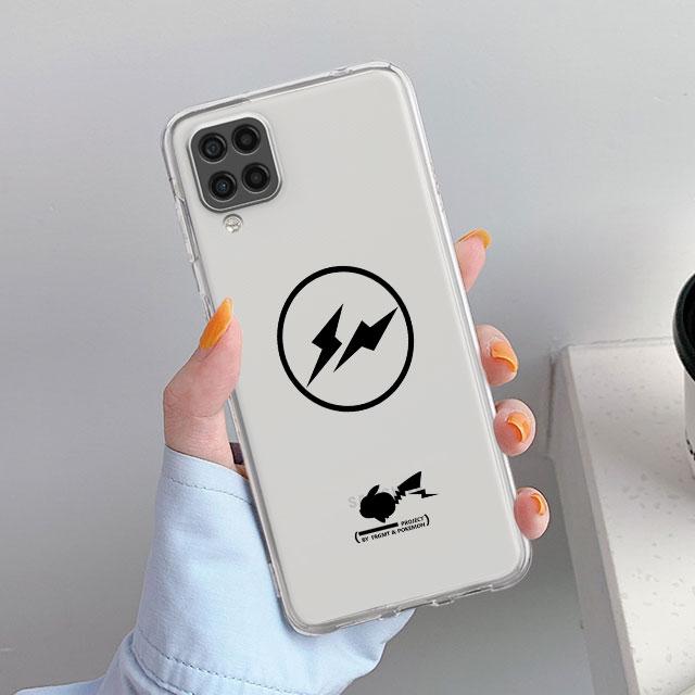 

Прозрачный чехол для Samsung Galaxy A52 A12 A51 A32 A21s A71 A32 A22 50 A70 A31 A72 5G чехол для телефона Japan Anime Pokemon Coque Capa Samsung A20e