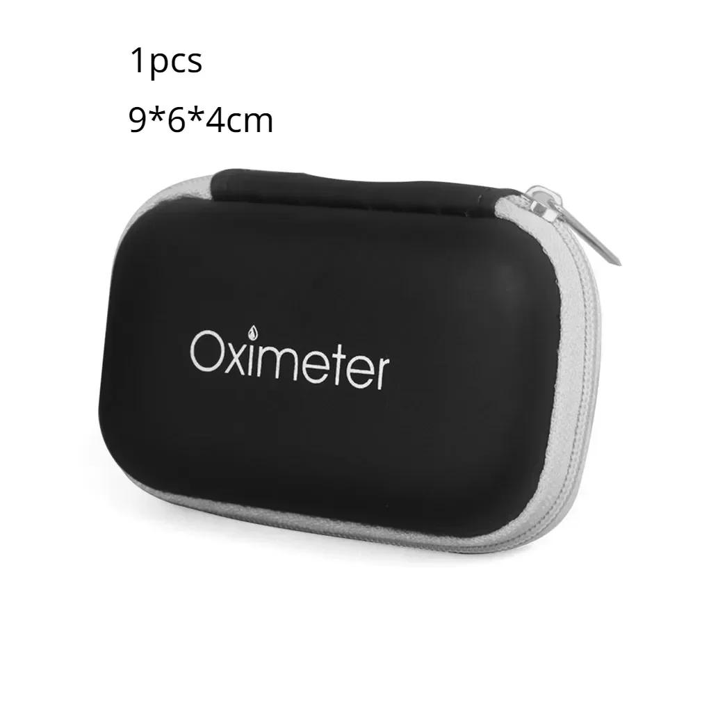 

Finger Clip Type Oximeter Storage Bag, Detector Box Pouch for Blood Oxygen Saturation Monitor, Home Organizer Supplies, Useful