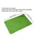 1pc piece of artificial simulated grass carpet, multifunctional lawn that can be cut, plastic green football field fake turf