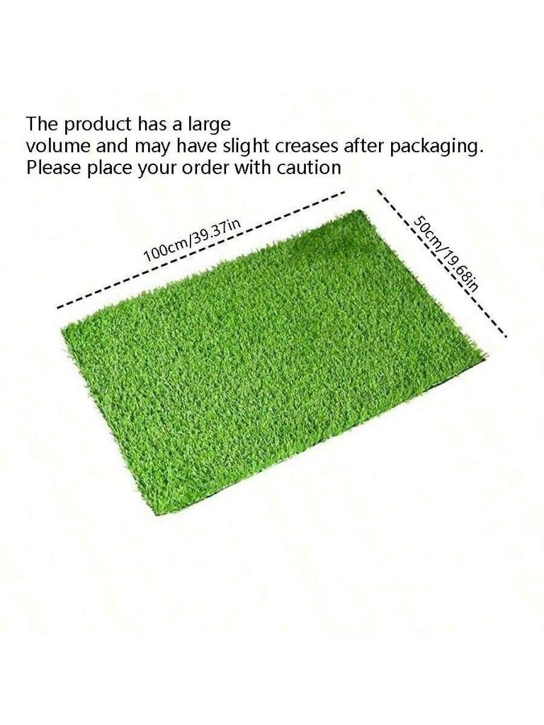 1pc piece of artificial simulated grass carpet, multifunctional lawn that can be cut, plastic green football field fake turf