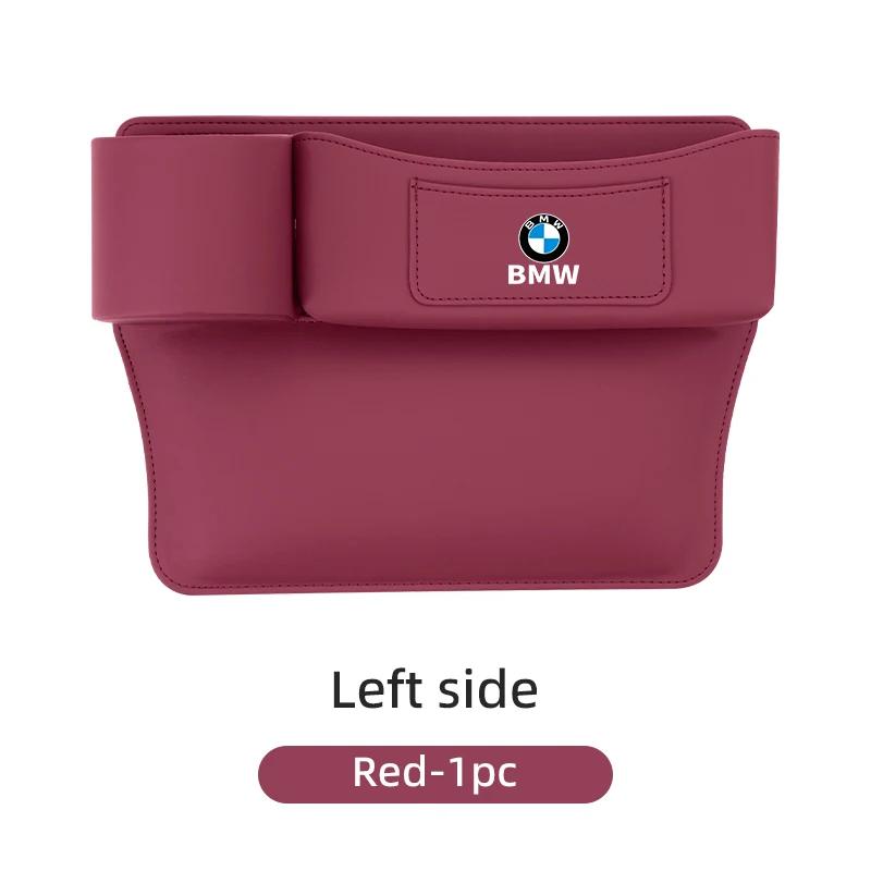 Hot 2025 Detachable Car Seat Gap Organizer Box Console Crevice Storage Bag For BMW 1 3 5 Series X1 X4 X5 X7 G20 G38 F20 F39 F48