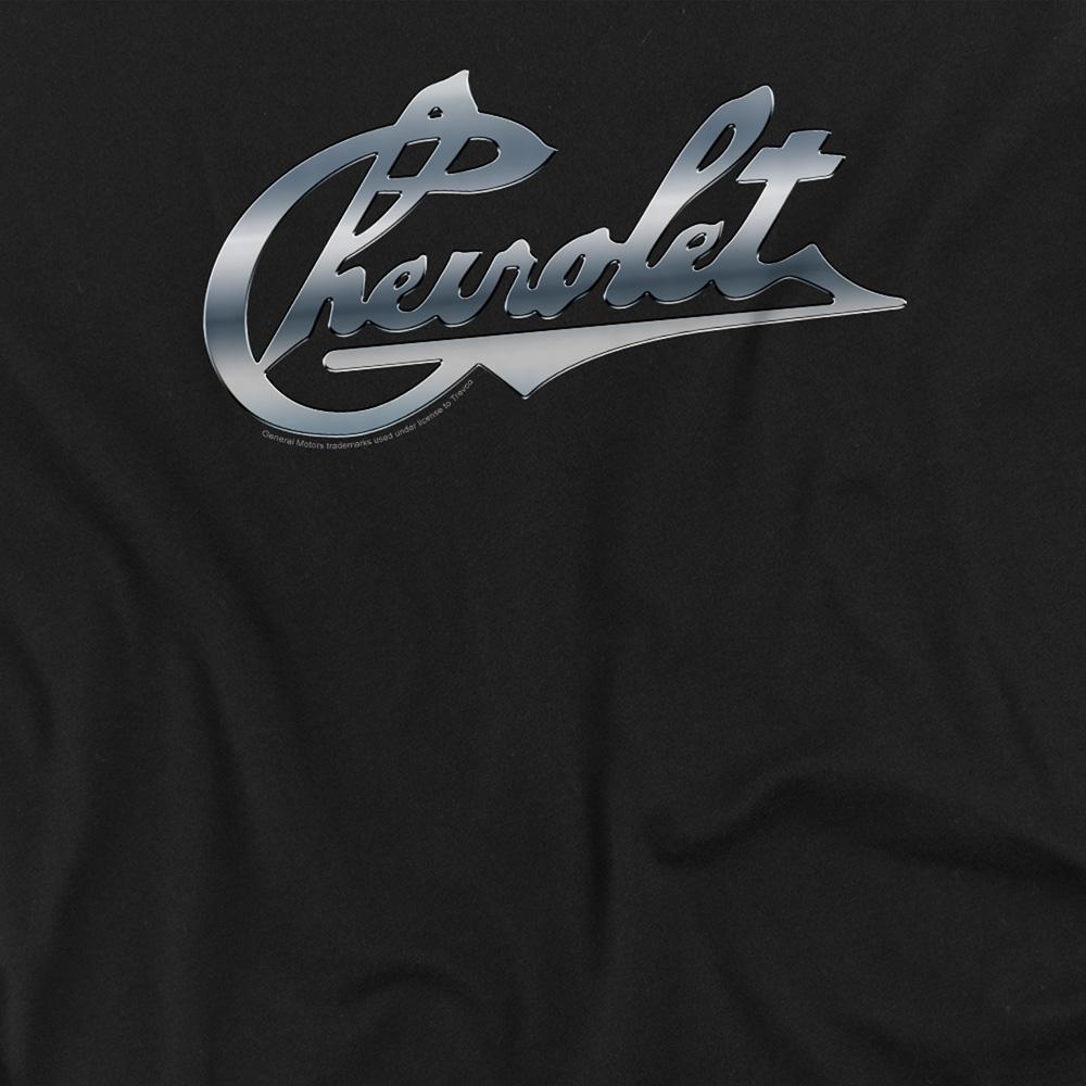 Chevrolet Unisex Adult Vintage Logo Long-Sleeved T-Shirt