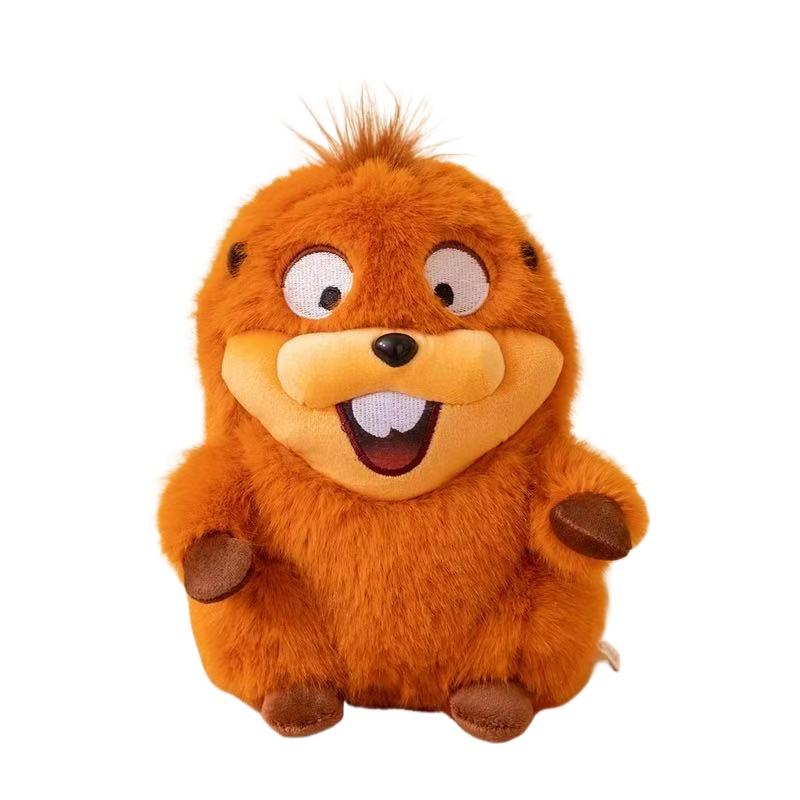 

The Latest Super Cute Beaver Meibao Doll Kawaii Stuffed Plush Toy Figurine Cartoon Anime Cute Children s Birthday Gift Doll 20cm