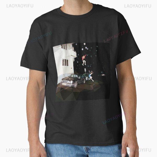Brand Science Fiction Vintage Poly Art Graphic T-Shirt Unisex Retro Band Tee Casual Streetwear