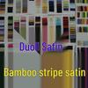 Bamboo Joint Stripe Bright Satin Glitter Fabric for Hanfu Skirt or Shirt