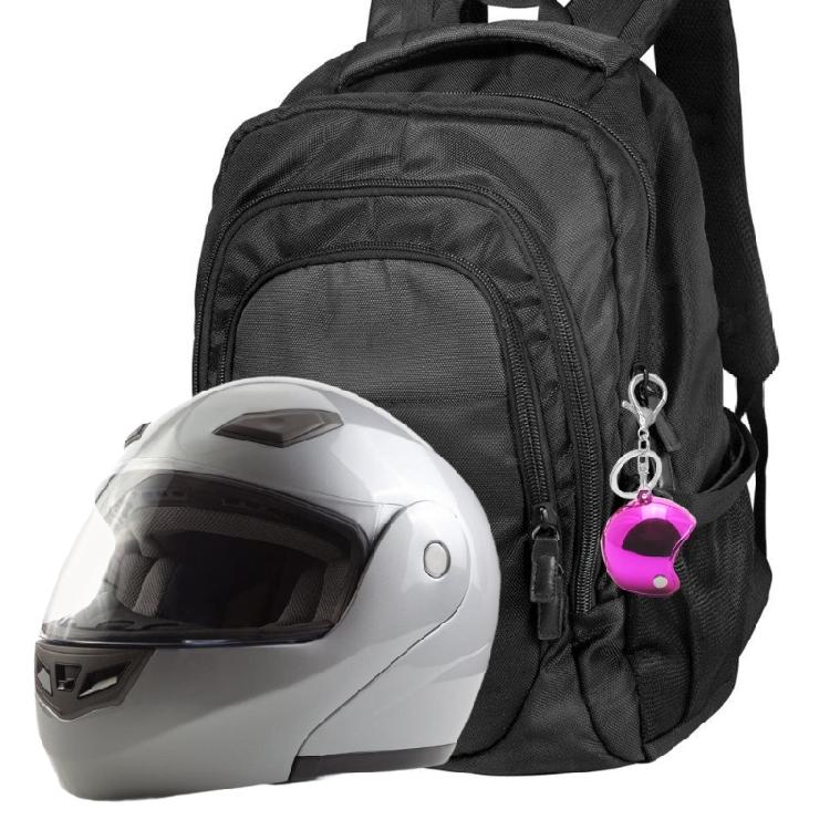 Helmets Pendant Backpack Ornament Gift for Birthday Christmas Motorcycle Helmets Keychain Keyring Key Chain Pendant