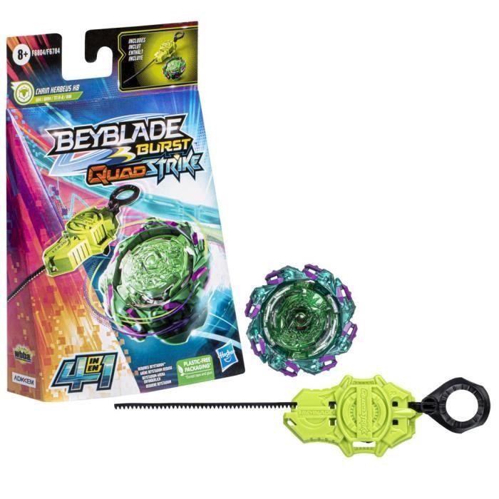Beyblade Burst QuadStrike - BEYBLADE - Startovní balíček Chain Kerbeus K8 - Modrý - Obrana/Výdrž